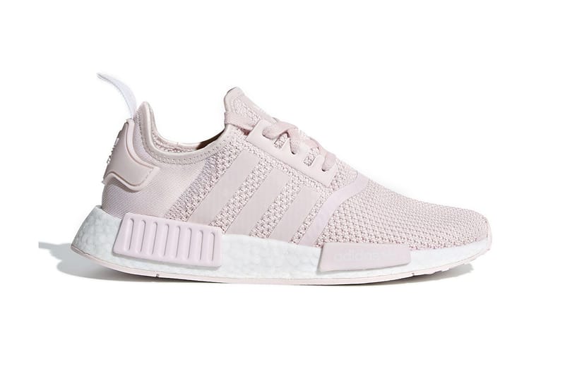 Originals womens nmd_r1 stlt primeknit shop trainers ash pink/orchid tint/footwear white