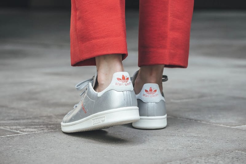 adidas Originals Metallic Silver Stan Smith Hypebae