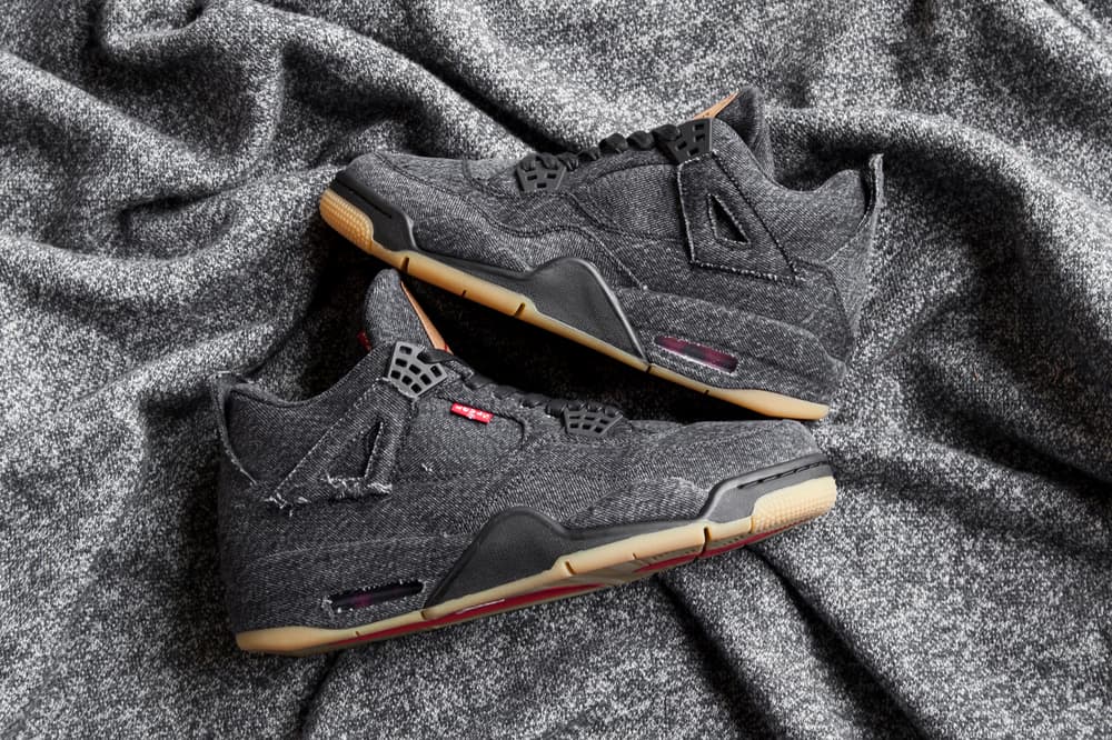 levi denim jordan 4