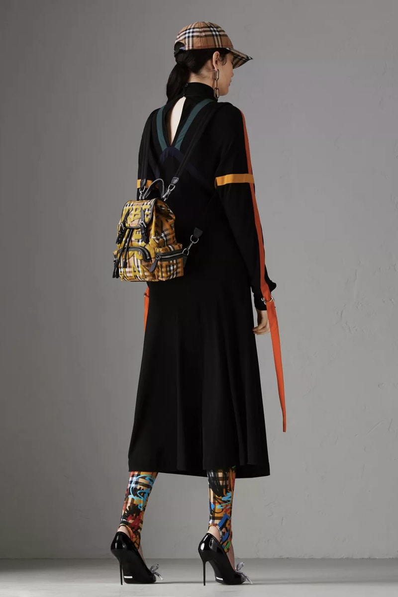 Burberry Vintage Check Graffiti Mini Backpack Hypebae