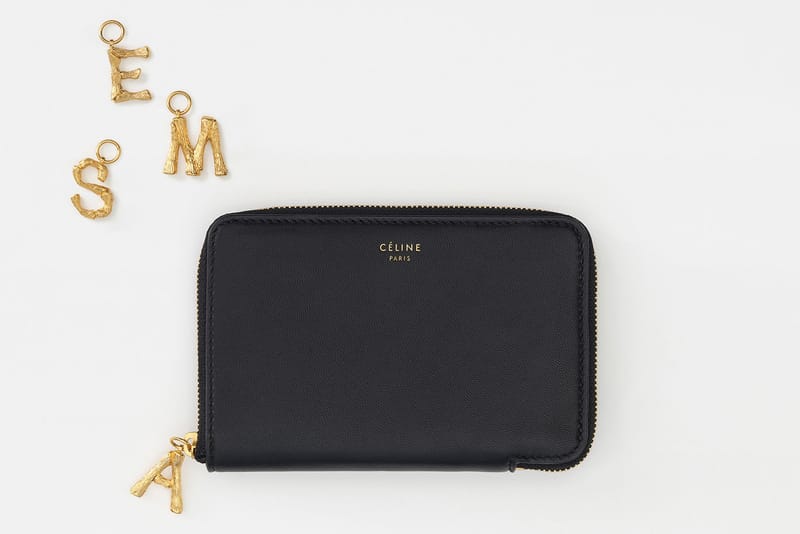 Celine alphabet wallet new arrivals