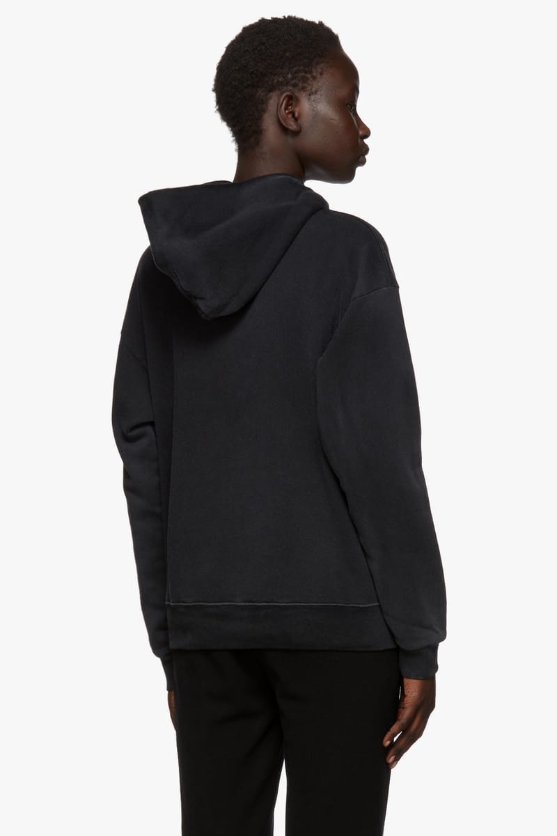 Givenchy black cheap ripped hoodie