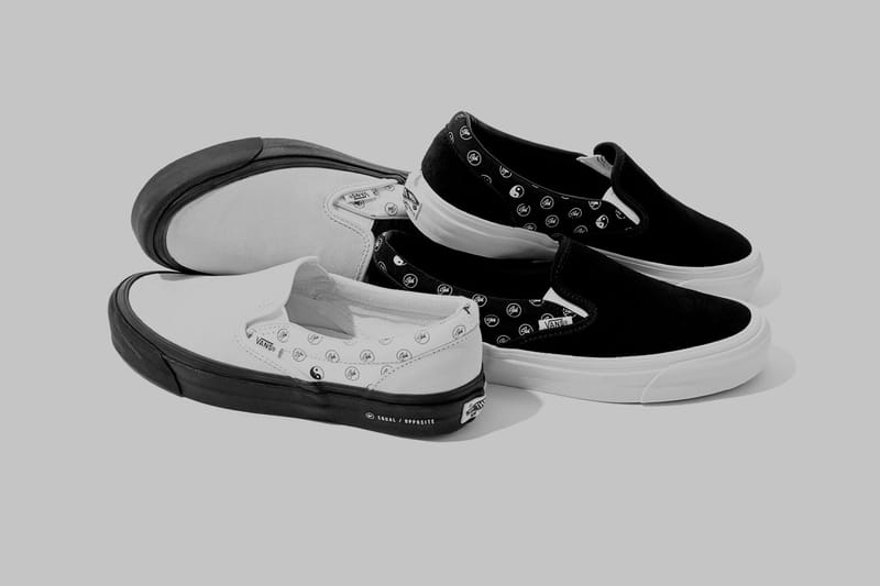 Vans yin yang deals slip on