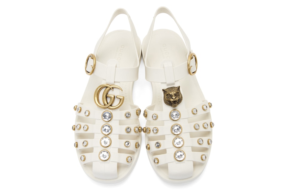 jelly sandals gucci
