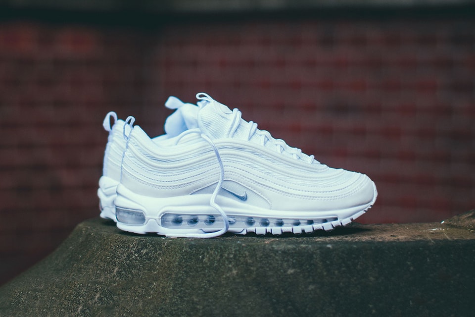 air max 97 triple white youth