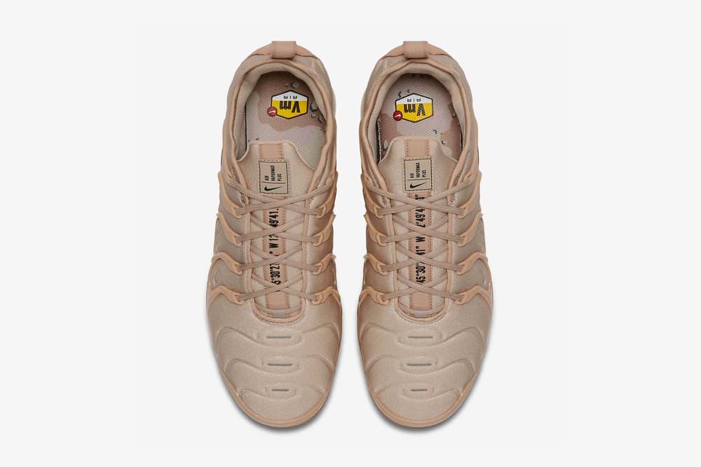 vapormax plus string tan
