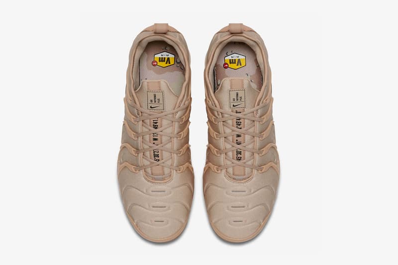 vapormax plus sand