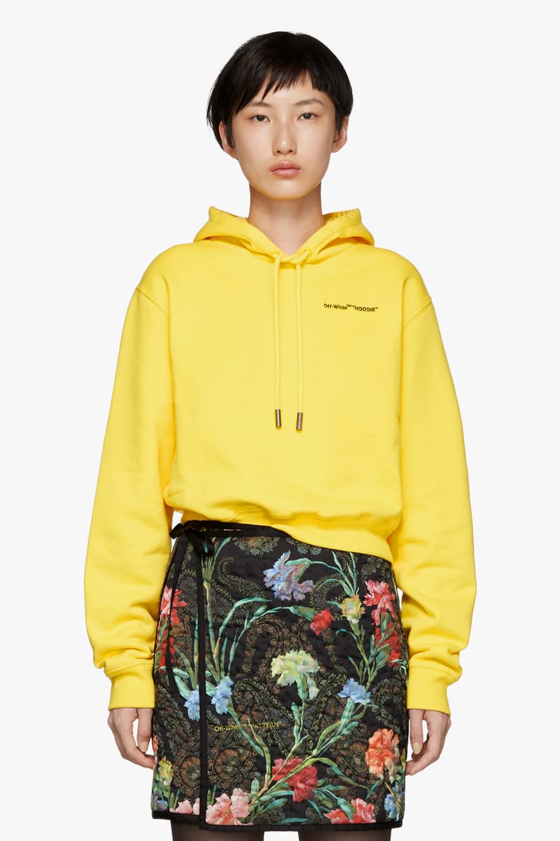 Off hotsell yellow hoodie