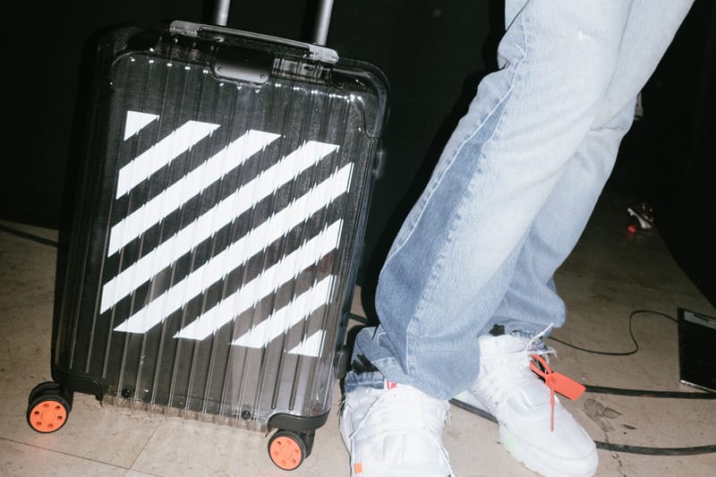 Off White x RIMOWA Transparent Suitcase Collab Hypebae