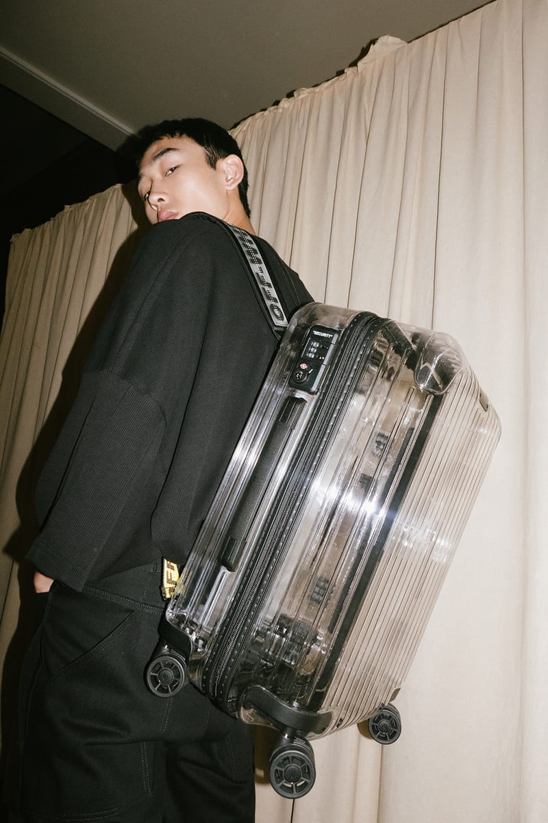 Off White x RIMOWA Transparent Suitcase Collab Hypebae