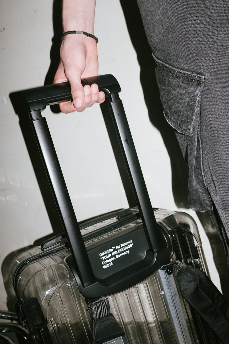 Off-White™ x RIMOWA Transparent Suitcase Collab | Hypebae