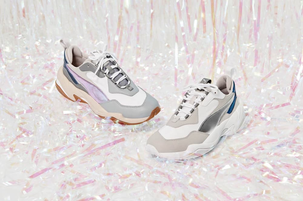 puma thunder electric grey violet