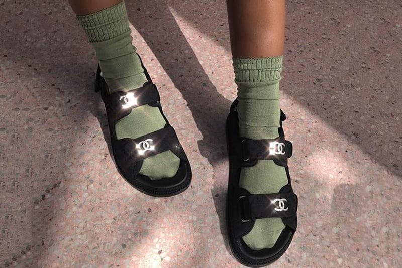 Gucci socks best sale and sandals