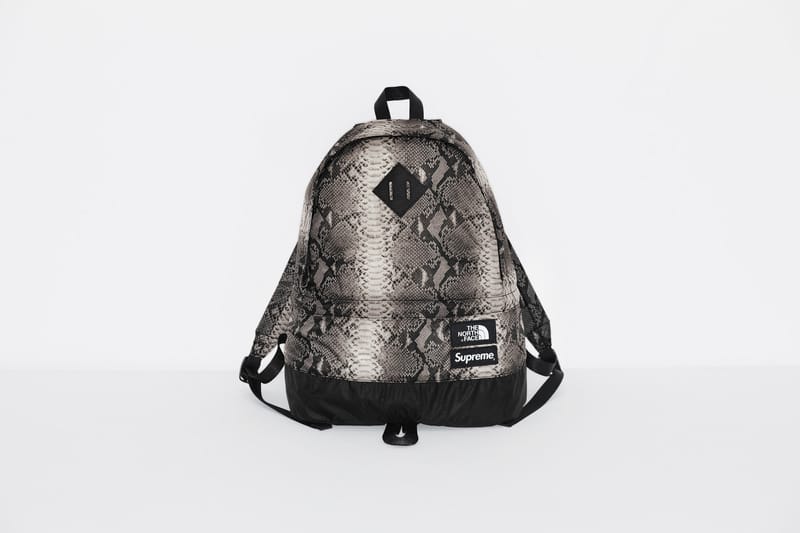 Supreme snakeskin backpack deals