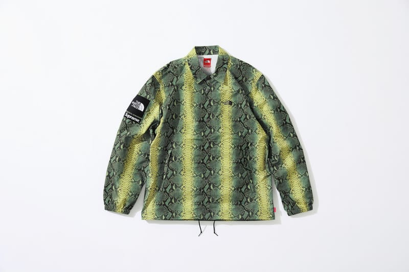 Supreme north store face snakeskin