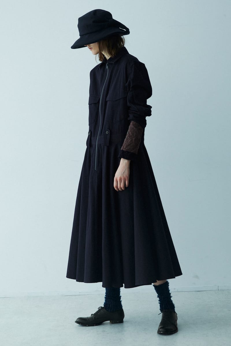 2018A/W yohji yamamoto layered knit