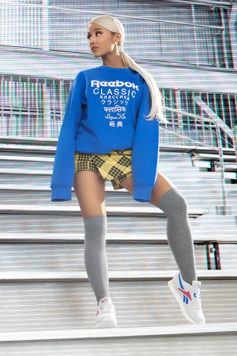 Ariana grande store reebok 2018