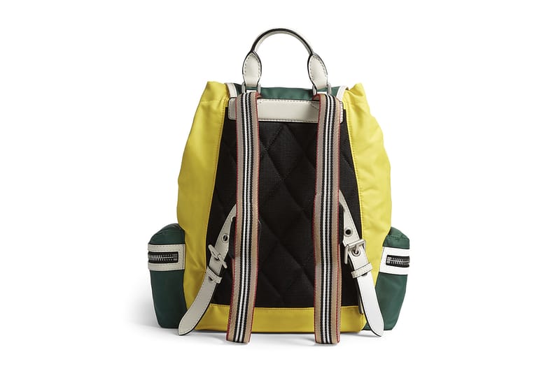 Burberry sales green backpack