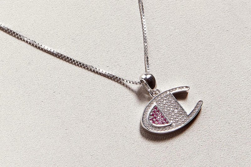Champion heritage top cz necklace