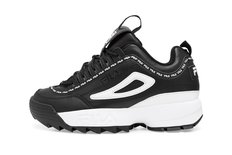 Fila disruptor 2 black and pink store