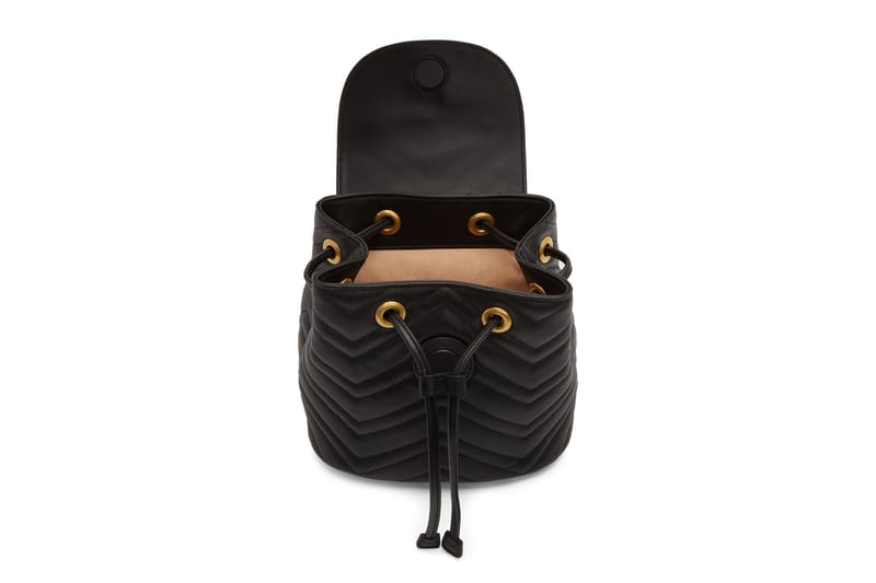 Gucci marmont backpack online black