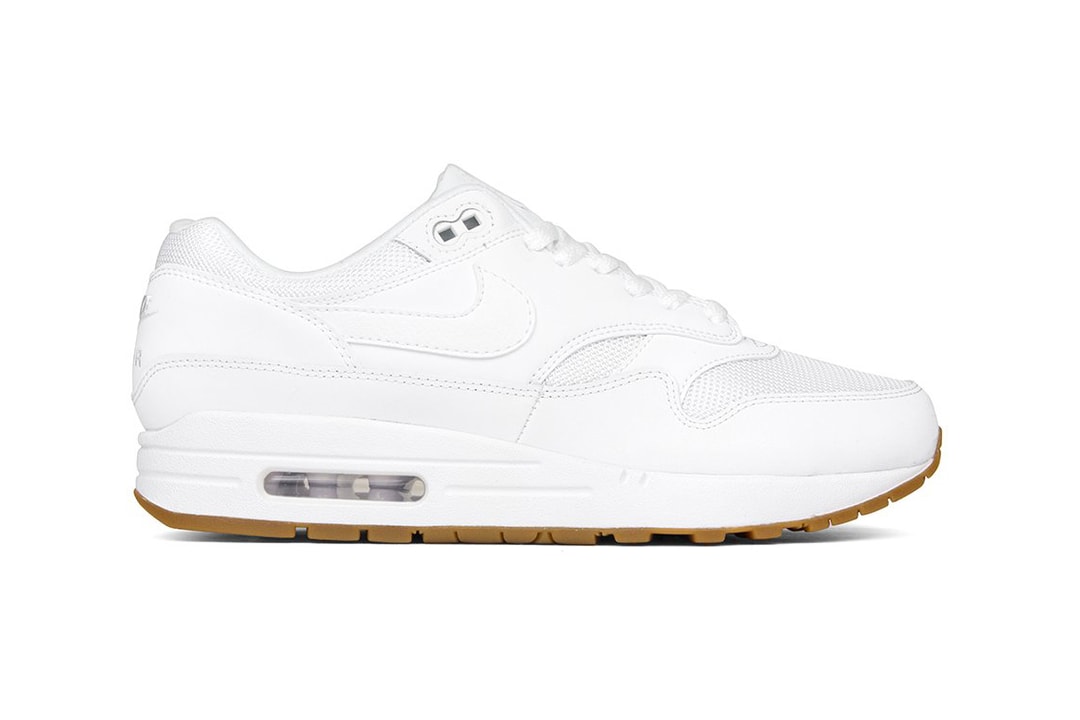air max 1 white platinum gum