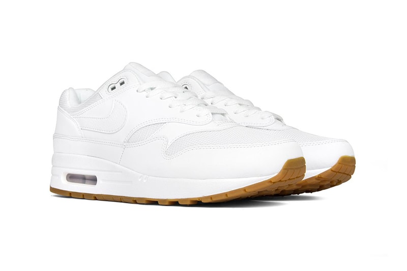 air max 1 white platinum gum
