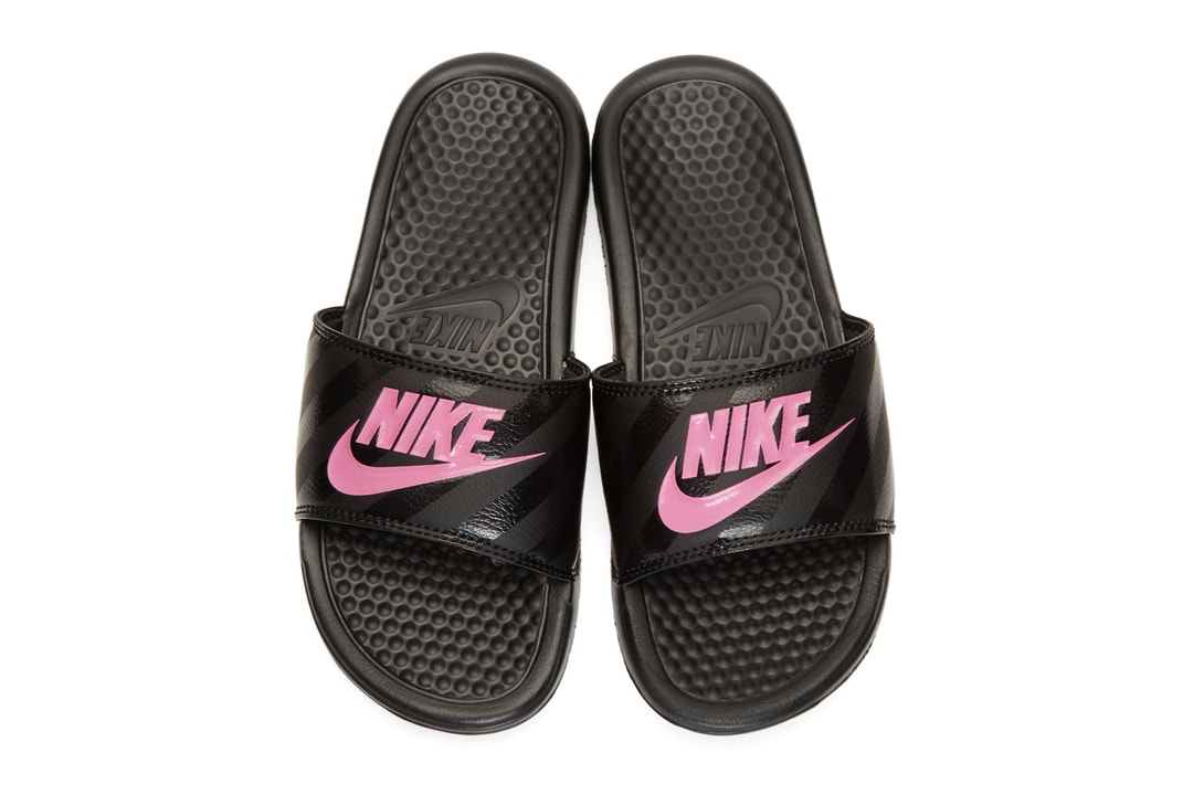 pink benassi slides