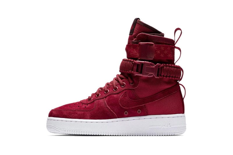 Nike air force shop 1 red crush