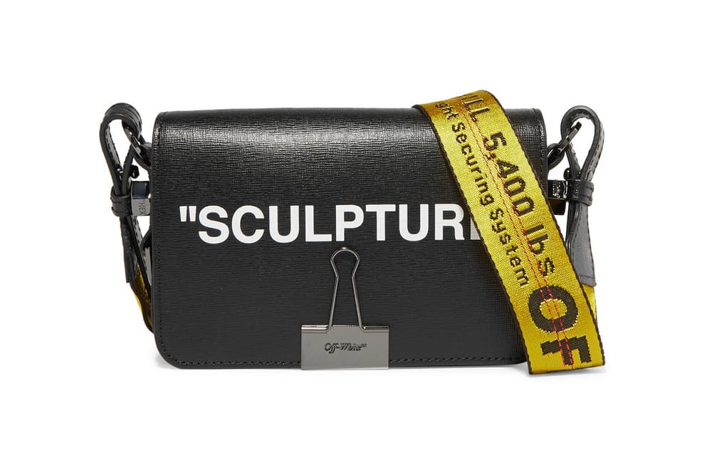 sculpture bag off white