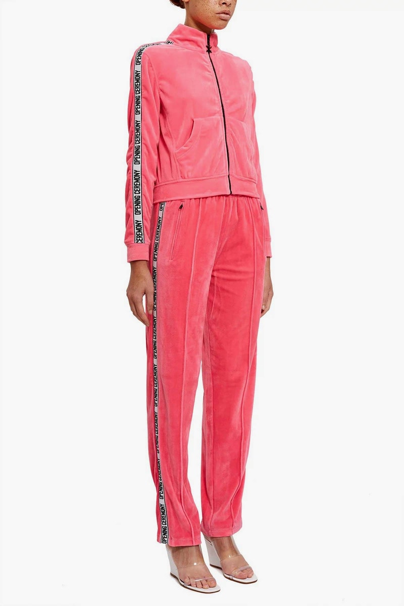 Opening Ceremony's TORCH Pink Tracksuit & Dress Hypebae