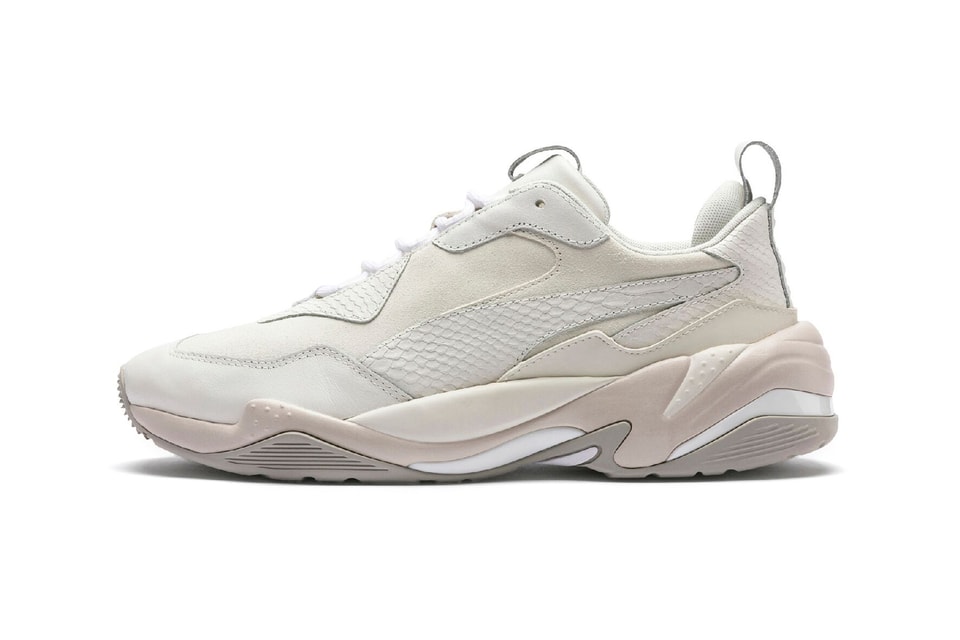 puma thunder desert mens white
