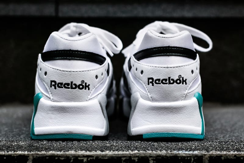 Reebok aztrek og sale white solid teal black