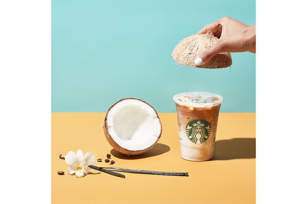 Starbucks Iced Vanilla Bean Coconut Milk Latte HYPEBAE