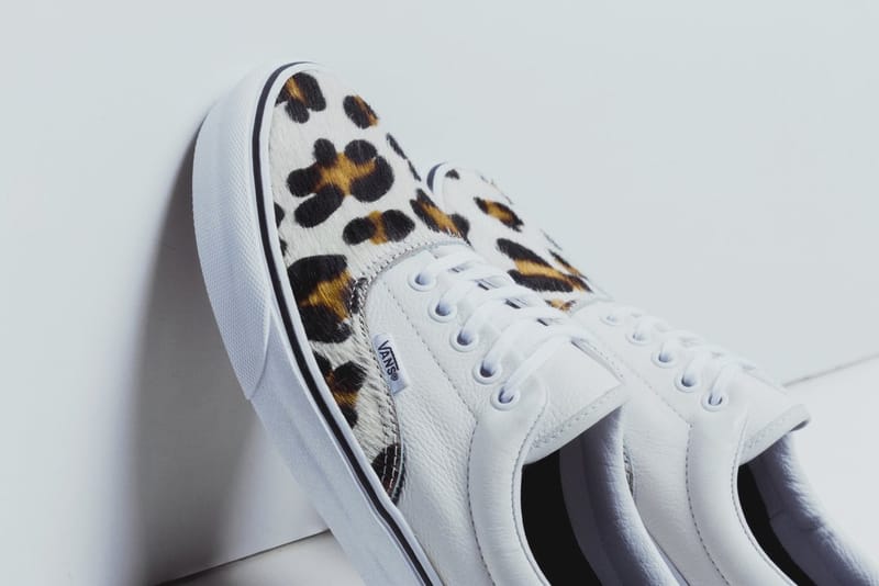 Vans era leopard outlet calf hair