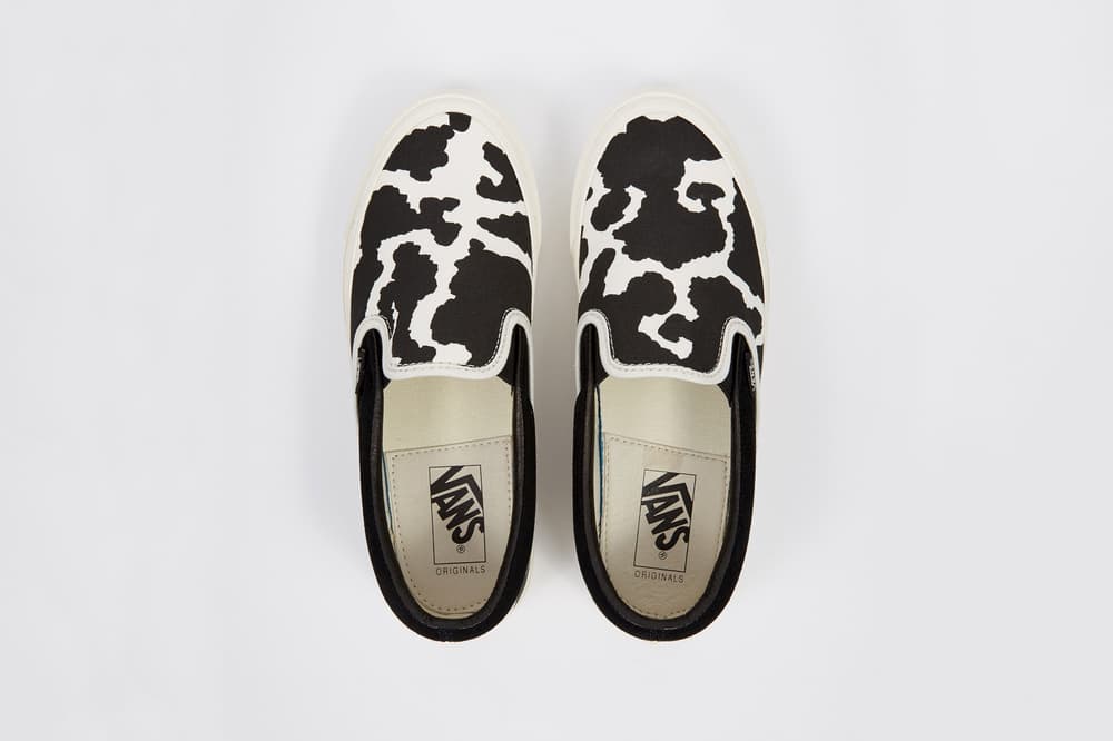 Cow print vans platform clearance
