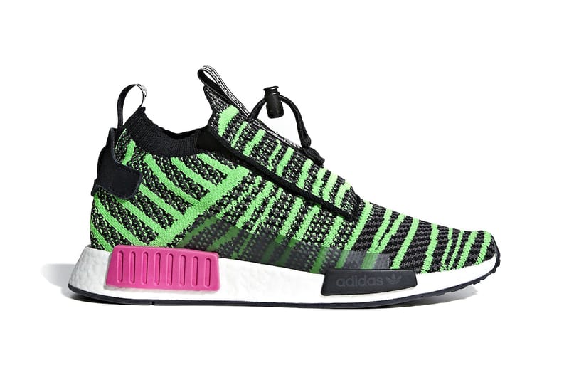 Nmd deals lime green