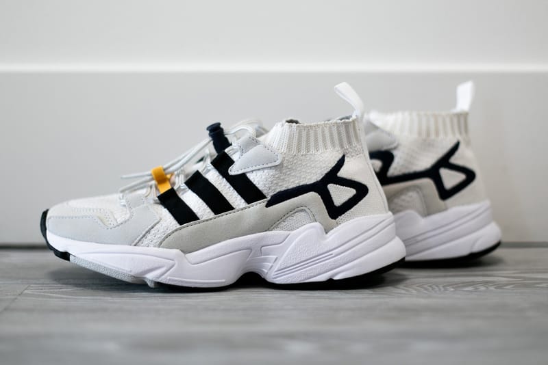 Adidas falcon sale white review