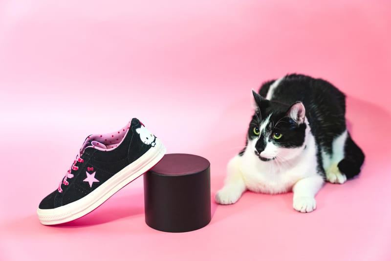 Converse hello kitty outlet one star black