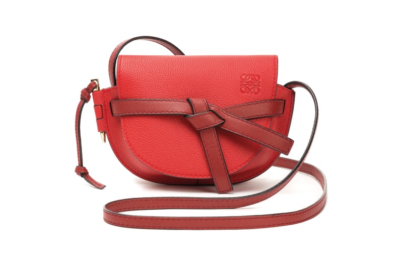 Loewe mini discount gate red