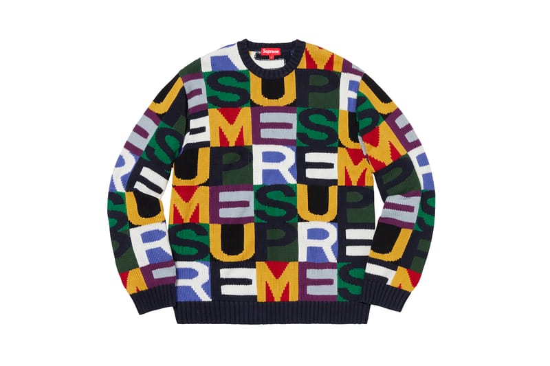 Supreme sweater clearance 2018