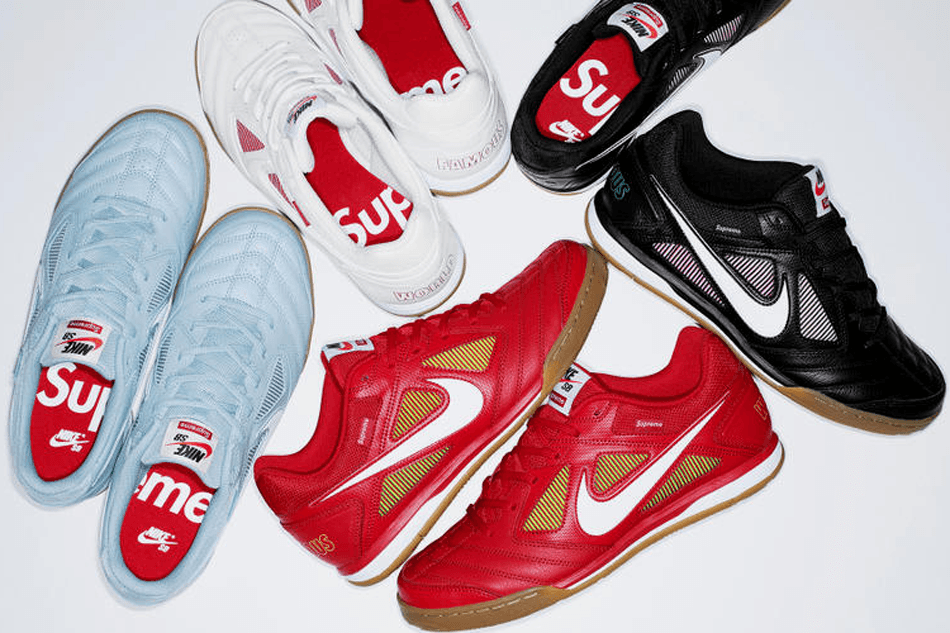 Nike sb gato white supreme online