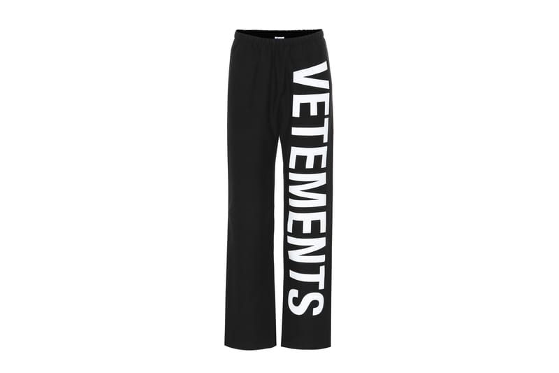 Vetements store black sweatpants