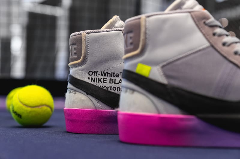 Nike off white tennis on sale