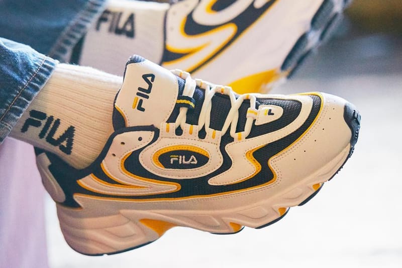 Fila shoes 2025 2018 yellow