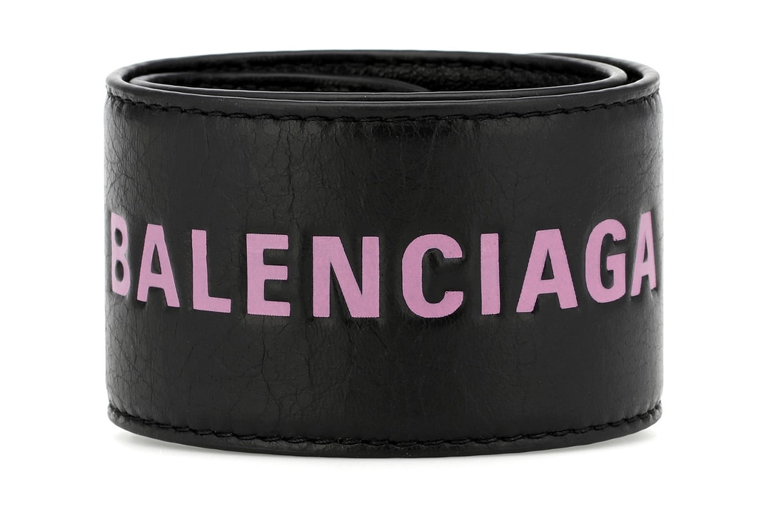 balenciaga classic logo strap