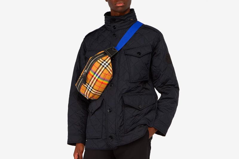 Shop Burberry's Vintage Check Fanny Pack Hypebae