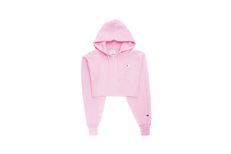 Champion hoodie pink candy clearance