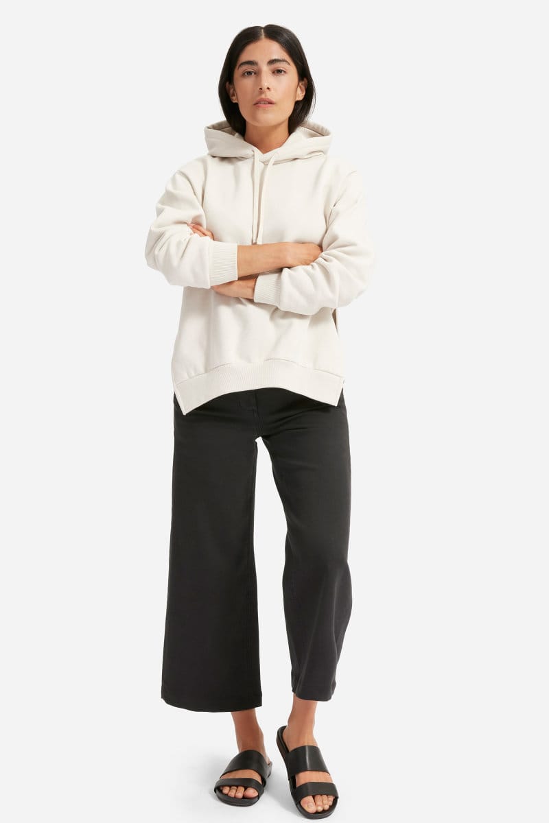 Everlane oversized hotsell fleece hoodie