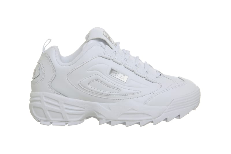 Fila white sneakers on sale disruptor